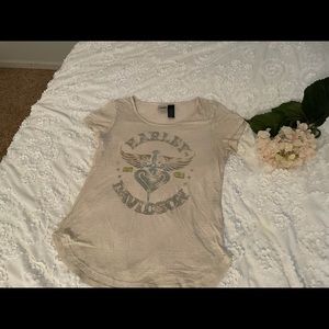 Harley Davidson T. Rhinestones/ Sparkle L